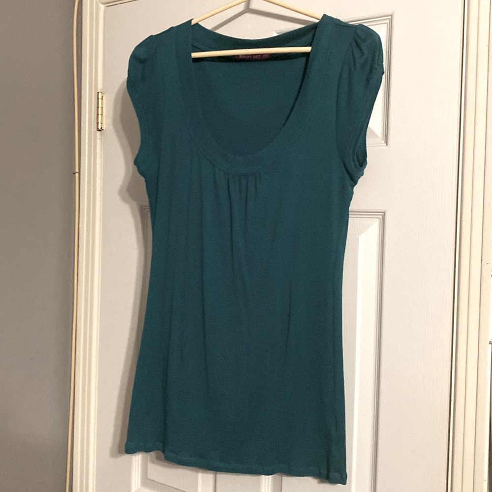 Smart Set Teal Short Sleeve Top